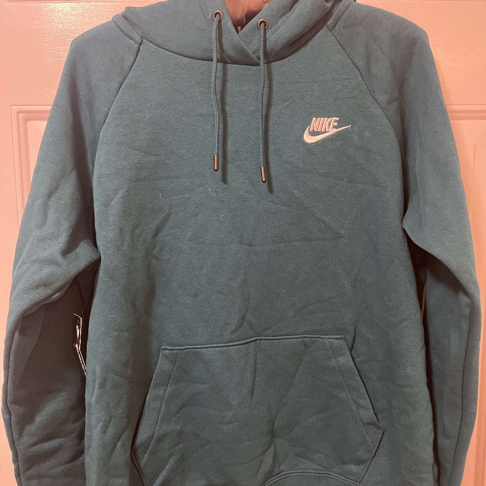 Nike Dark Teal Pullover Hoodie Medium with Tags